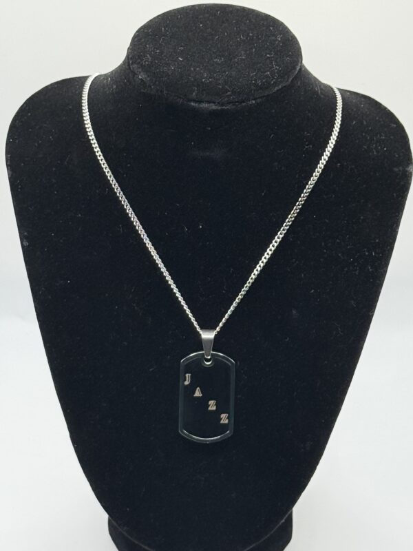 Stainless Steel Gold Plated Pendant Necklace - Image 7