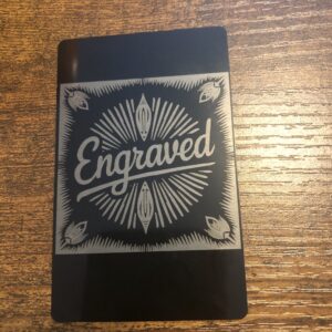 Metal Business Cards