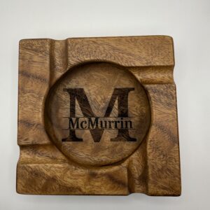 Custom Laser Engraved Ashtray
